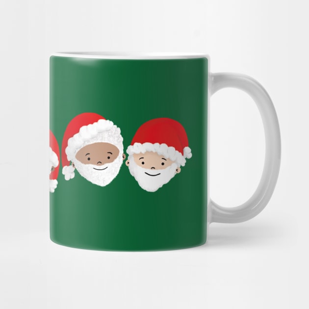 Happy Santas by TinatiDesign